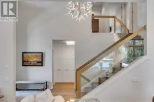 a staircase in a house